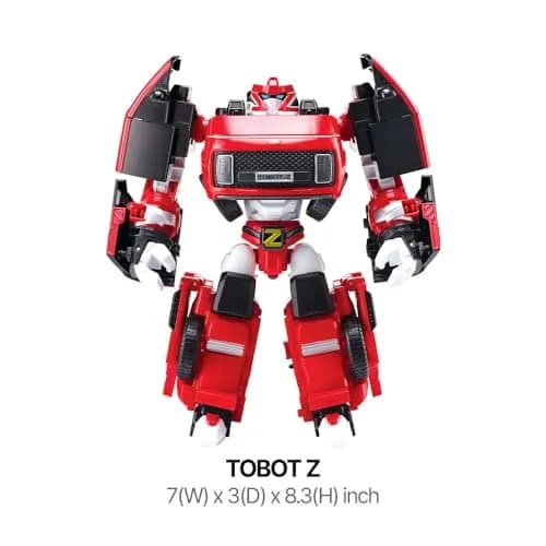 TOBOT Z Transforming Action Figure 8-inch | 3-Mode Vehicle, Robot & Coreroid for Kids 3+ thumbnail 7
