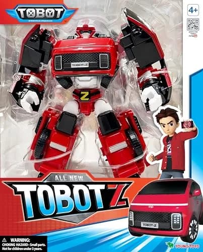 TOBOT Z Transforming Action Figure 8-inch | 3-Mode Vehicle, Robot & Coreroid for Kids 3+ thumbnail 9