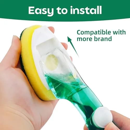 Acolidas Non Scratch Dishwand Refills 6 Pack | Durable, Scratch-Free Kitchen Sponge thumbnail 3