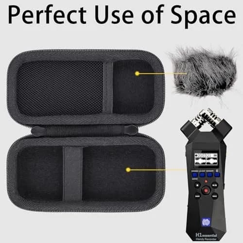 Aenllosi Hard Case for Zoom H1essential Stereo Handy Recorder | Waterproof Shockproof Dustproof Insulated thumbnail 3