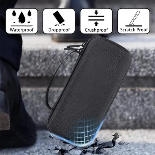 Aenllosi Hard Case for Zoom H6studio/H5studio/H6essential 6-Track, Black | Shock & Waterproof Travel Case thumbnail 7