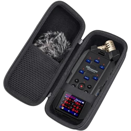 Aenllosi Hard Case for Zoom H6studio/H5studio/H6essential 6-Track, Black | Shock & Waterproof Travel Case thumbnail 3