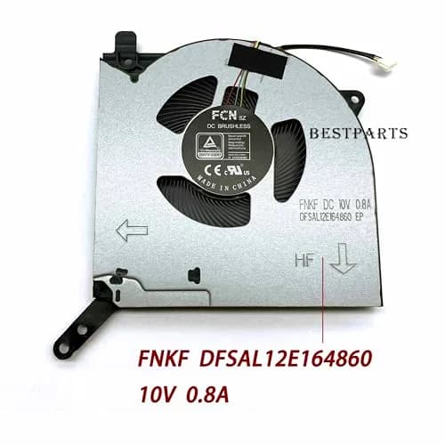 BestParts CPU+GPU Cooling Fan Replacement for Lenovo Legion 5 Pro 16ACH6H (2x 10V Fans) thumbnail 4
