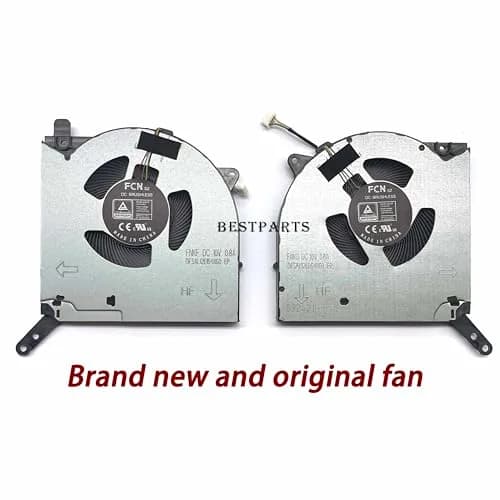 BestParts CPU+GPU Cooling Fan Replacement for Lenovo Legion 5 Pro 16ACH6H (2x 10V Fans) thumbnail 2