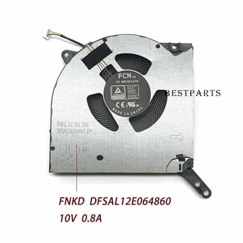 BestParts CPU+GPU Cooling Fan Replacement for Lenovo Legion 5 Pro 16ACH6H (2x 10V Fans) thumbnail 3