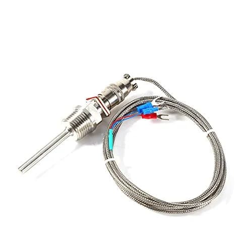 Pilipane RTD PT100 Temperature Sensor 50mm Stainless Steel | Accurate & Durable (70-120 chars) thumbnail 1