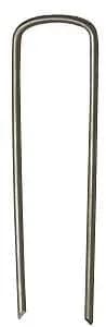 Glamos Wire Staple Garden Square 4x1x4in | Heavy Duty Metal Garden Staples for Landscaping