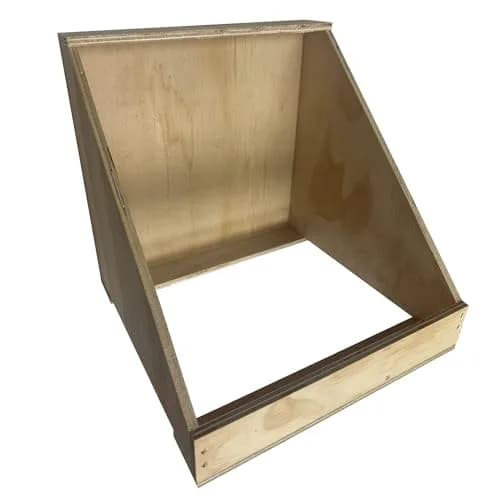 Farm Innovators Single Compartment Handcrafted Wood Chicken Nesting Box | Secure Egg-Laying Sanctuary thumbnail 6