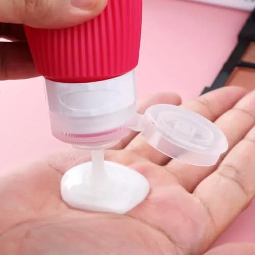 Mrsdry 3oz Travel Bottles | Leak Proof Silicone Toiletry Containers for TSA Travel thumbnail 4