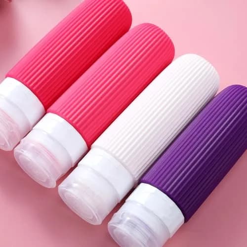 Mrsdry 3oz Travel Bottles | Leak Proof Silicone Toiletry Containers for TSA Travel thumbnail 6