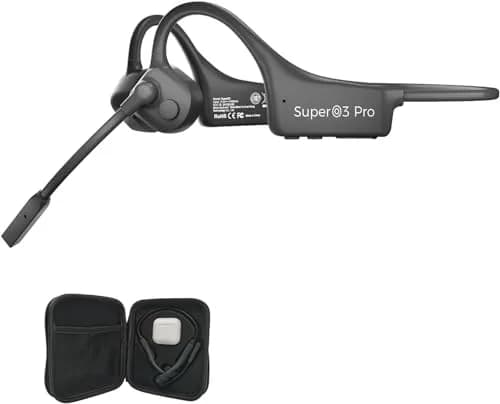 YouthWhisper Open Ear Bone Conduction Headphones with Mic | Bluetooth 5.2 Wireless Earbuds Set for India thumbnail 1