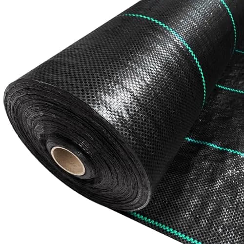 Groweco Driveway Fabric 13x115 FT Weed Barrier Landscape Fabric Heavy Duty | Commercial Grade Geotextile for Soil Stabilization thumbnail 1