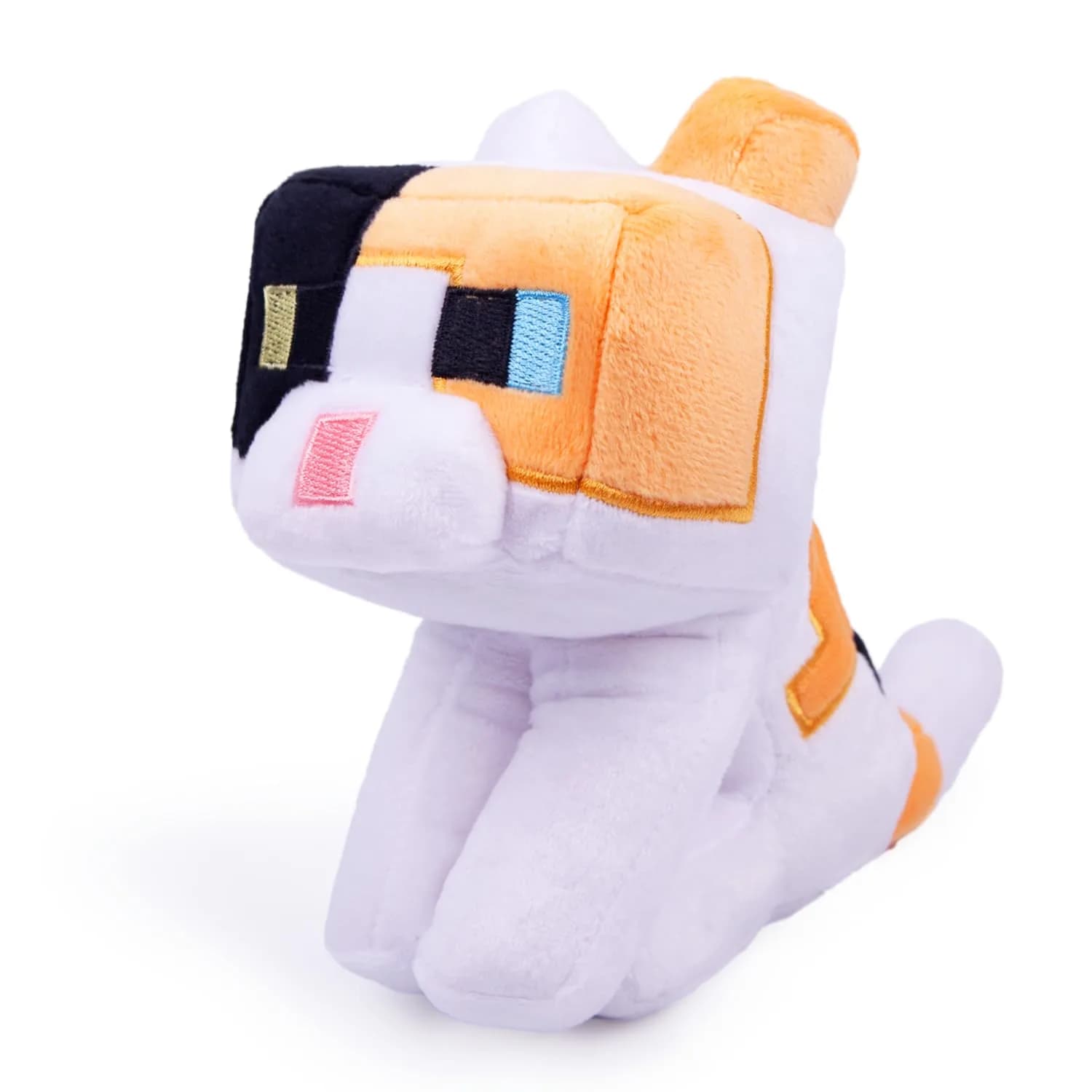 Weddye Pixel-Style Game Plush Character 8 inches | Video Game-Inspired Collectible Toy — Calico
