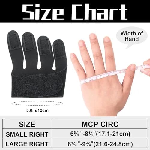 TrelaCo Ulnar Deviation Strap Right Hand Splint Small-Right 17.1-21 cm (2-Pack) thumbnail 2