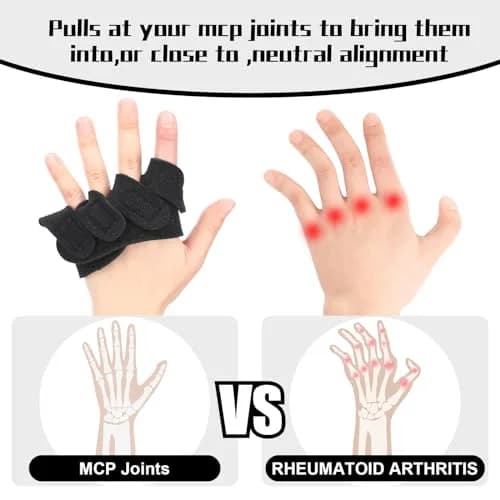 TrelaCo Ulnar Deviation Strap Right Hand Splint Small-Right 17.1-21 cm (2-Pack) thumbnail 3