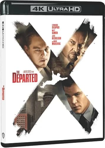 WARNER BROS The Departed 4K Ultra HD Blu-ray | Crime Drama with Award-Winning Cast (151 min) thumbnail 1