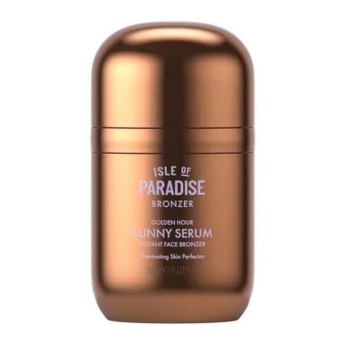 Isle of Paradise Sunny Serum Liquid Bronzer Golden Hour 30ml (1.01 Fl Oz) | Buildable Glow Serum thumbnail 1