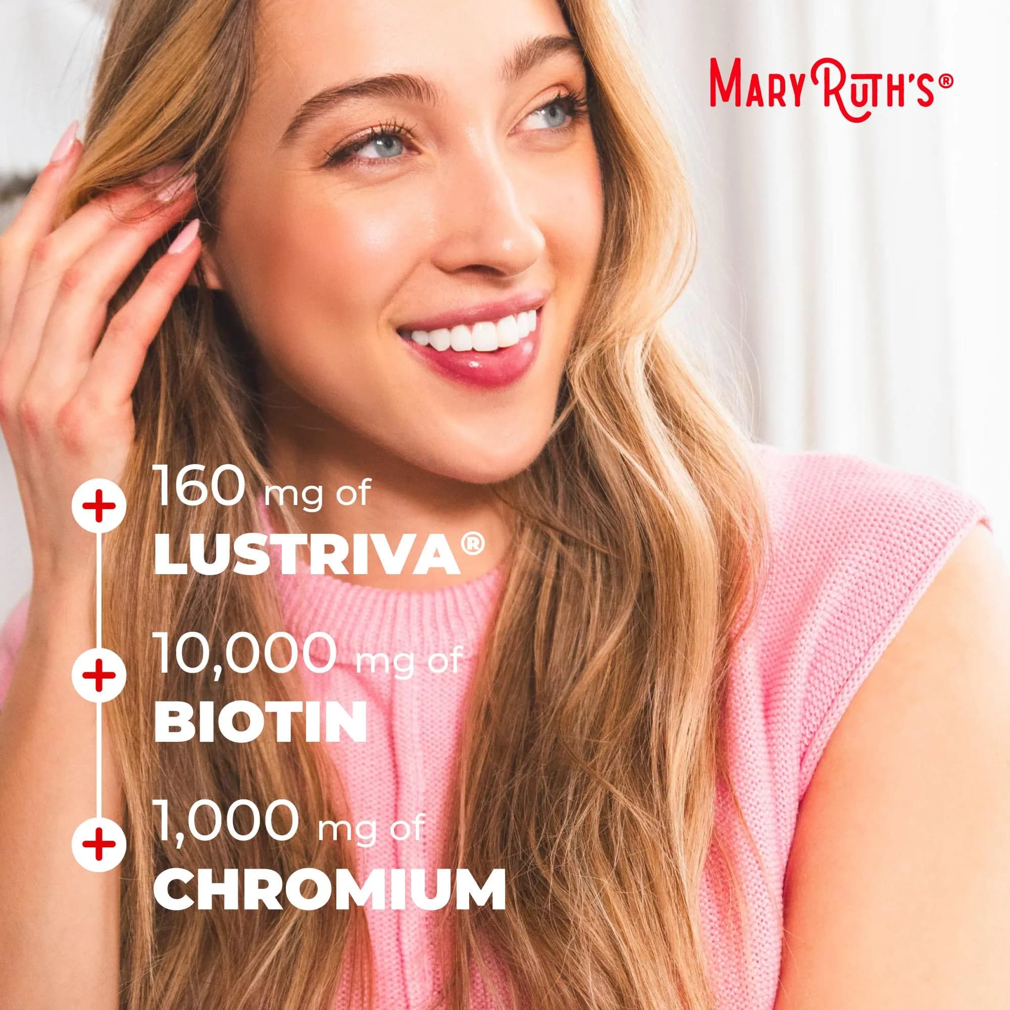 MARYRUTH'S Liquid Multivitamin + Hair Growth 440ml (15.22 Fl Oz) | Clinically Thicker Hair & Skin Support - view 7
