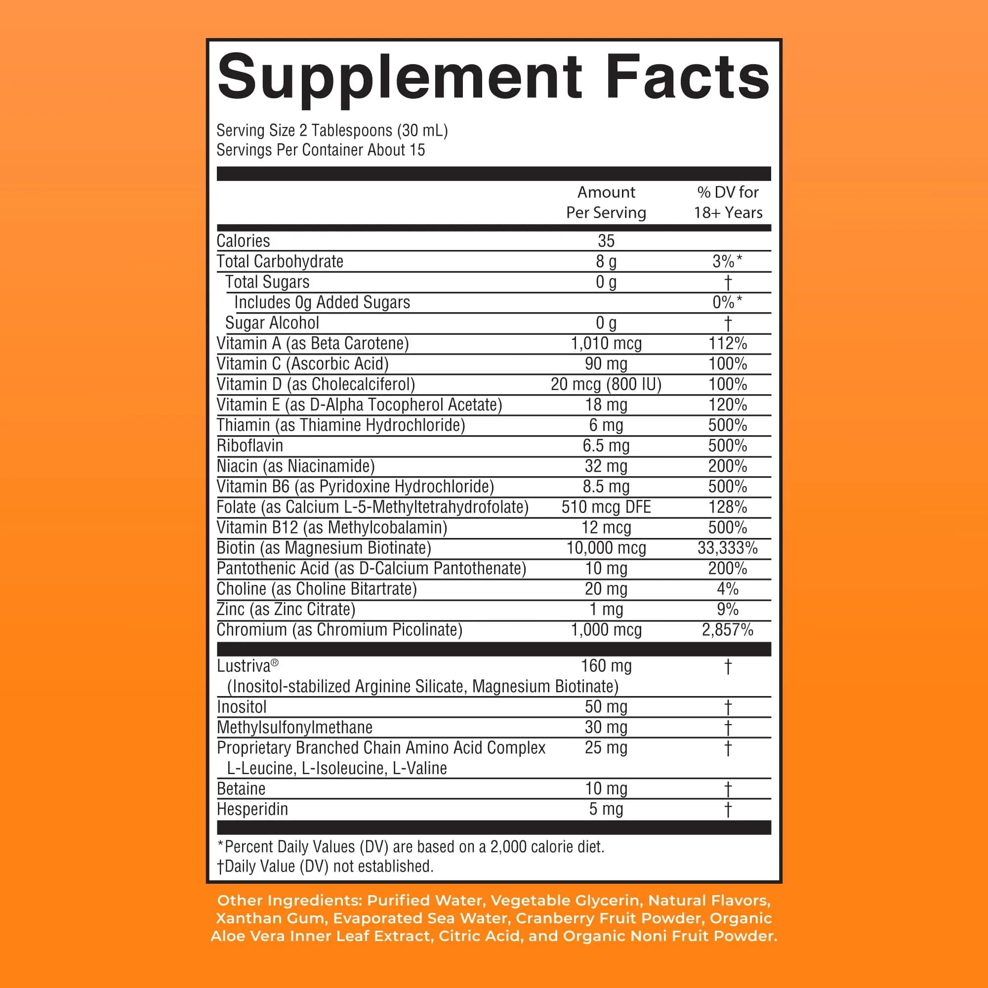 MARYRUTH'S Liquid Multivitamin + Hair Growth 440ml (15.22 Fl Oz) | Clinically Thicker Hair & Skin Support - view 9