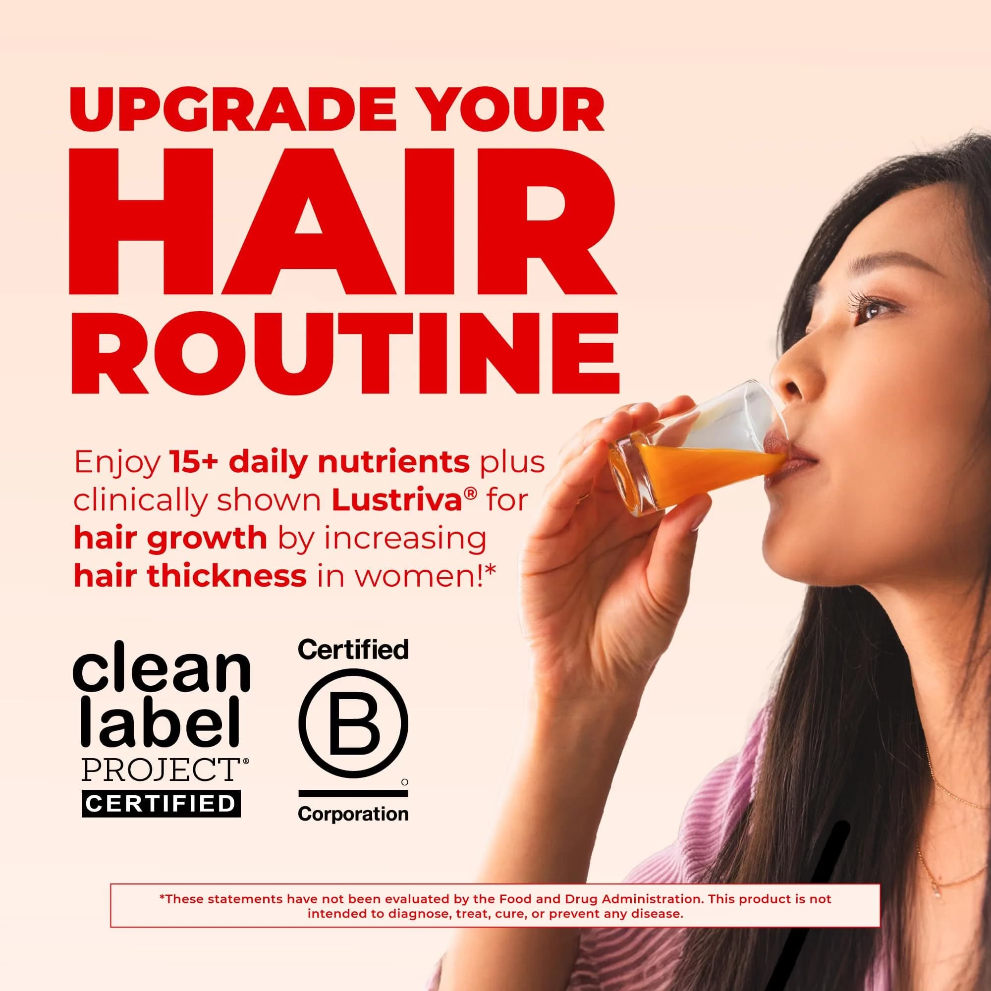 MARYRUTH'S Liquid Multivitamin + Hair Growth 440ml (15.22 Fl Oz) | Clinically Thicker Hair & Skin Support - view 2