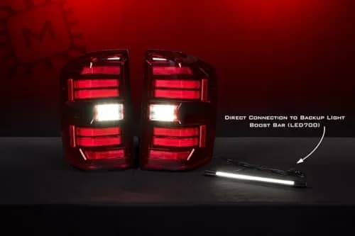 Morimoto XB LED Smoked Taillights | Modern Silverado 1500 Style, DOT & SAE Compliant, 2014-2018 thumbnail 6