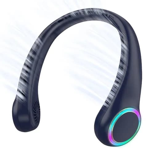 GULAKI Neck Fan Portable Fan with 5-17H Lifespan 4000mAh | Hands-Free Summer Cooling thumbnail 1