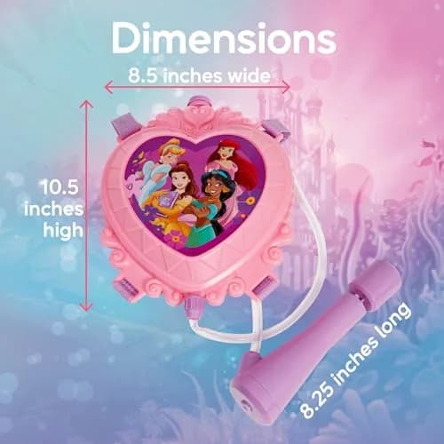Little Kids Disney Princess Water Backpack Water Toy | Outdoor Water Blaster for Kids, 33oz Capacity, Adjustable Straps thumbnail 6