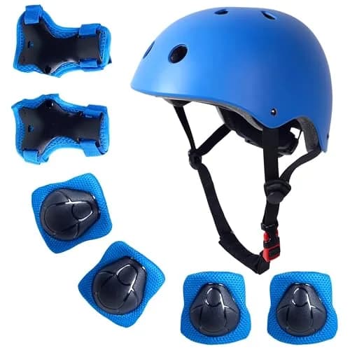 RoyalBaby Kids Helmet and Pads Set for Kids 3-5 Years | Adjustable Multi-Sport Safety Gear thumbnail 1