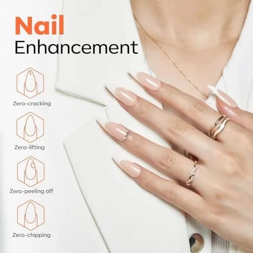 modelones HEMA Free Gel Top Base Coat Set 2 Pcs Clear Glossy UV Cure | Long-Lasting, Gentle Formula thumbnail 3