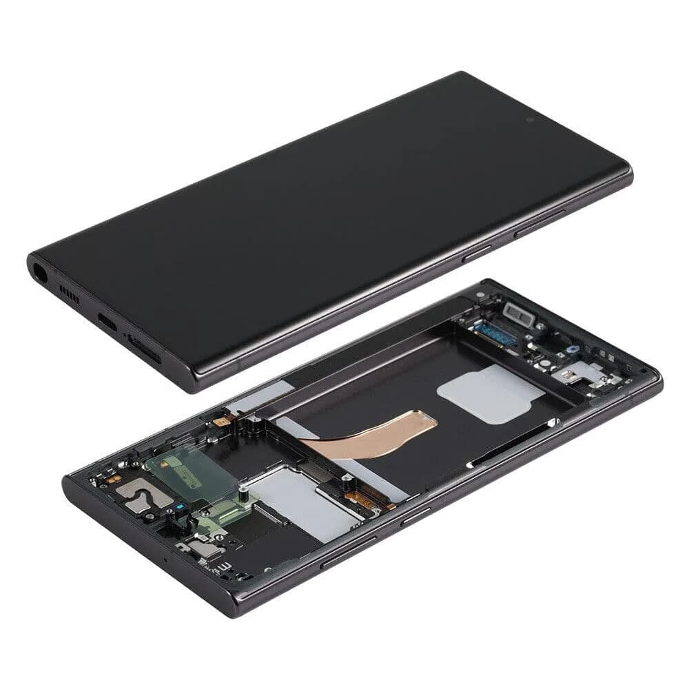 Yondista Black AMOLED Screen Replacement for Samsung Galaxy S22 Ultra 5G (6.8 inch) with Frame & Tools | High Quality Display - view 4