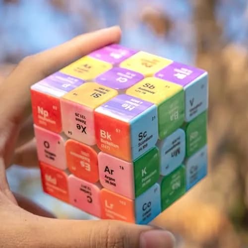 Cuberspeed Periodic Table 3x3 Speed Cube Puzzle Magic Cube 7.62 cm (3x3x3) | Educational STEM Learning Toy thumbnail 5