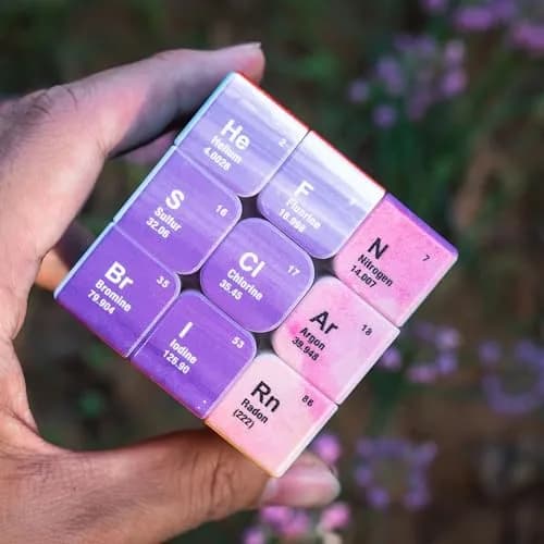 Cuberspeed Periodic Table 3x3 Speed Cube Puzzle Magic Cube 7.62 cm (3x3x3) | Educational STEM Learning Toy thumbnail 8