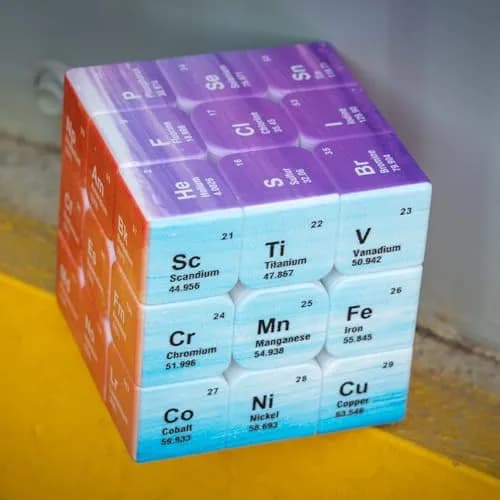 Cuberspeed Periodic Table 3x3 Speed Cube Puzzle Magic Cube 7.62 cm (3x3x3) | Educational STEM Learning Toy thumbnail 9