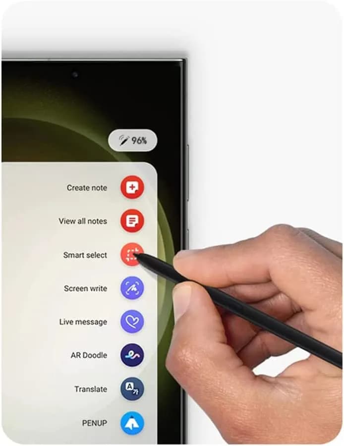 Befzygwk Stylus Pen for Samsung Galaxy S22 Ultra 5G - Black (2 Pack) - view 3