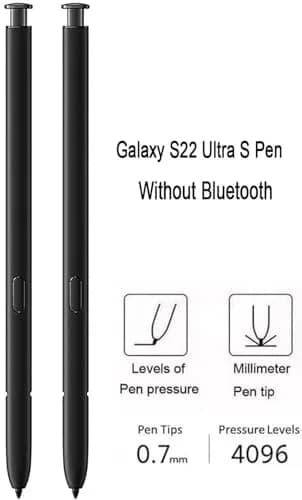 Befzygwk 2 Pcs S22 Ultra S Pen Replacement Stylus 4096 Pressure Levels | Compatible with Samsung Galaxy S22 Ultra 5G thumbnail 4