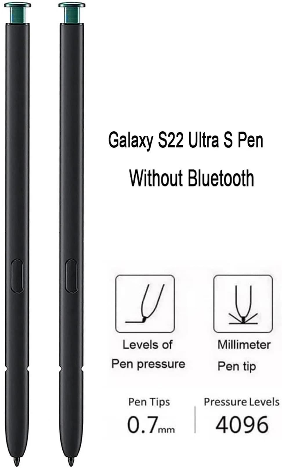Befzygwk Green Stylus Pen Replacement for Samsung Galaxy S22 Ultra 5G, 2-Pack - view 4