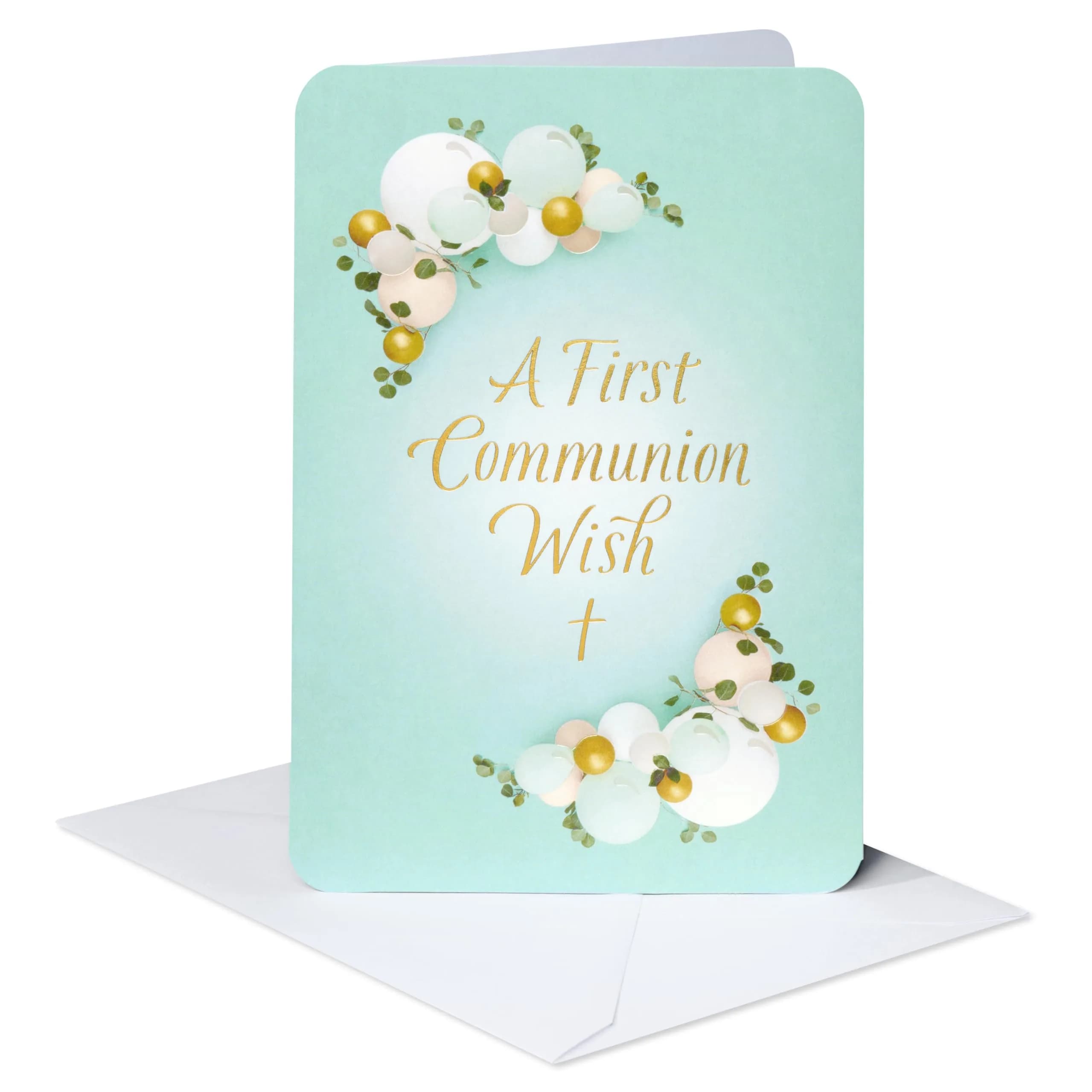 American Greetings First Communion Card Blessing in Your Life | Religious Blessing for Special Day - main product image