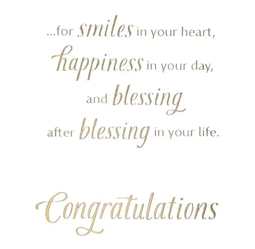 American Greetings First Communion Card (A First Communion Wish) 17cm (6.75in) | Religious Blessing for Godchildren thumbnail 3