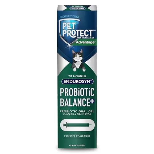 Pet Protect Cat Probiotic Balance+ Oral Gel, Chicken & Fish Flavor, 15g | Supports Gut Health & Digestion thumbnail 1