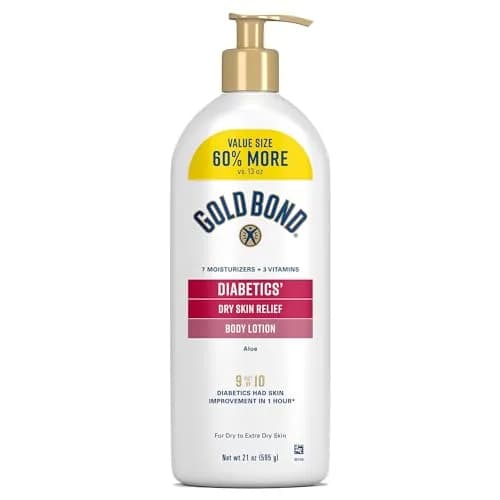 Gold Bond Diabetics' Dry Skin Relief Lotion 21 Oz (621 ml) | Dermatologist Tested for Dry Skin thumbnail 1