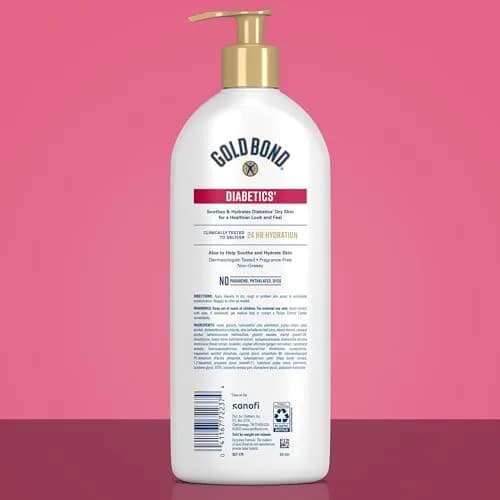 Gold Bond Diabetics' Dry Skin Relief Lotion 21 Oz (621 ml) | Dermatologist Tested for Dry Skin thumbnail 2