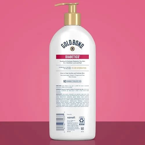 Gold Bond Diabetics' Dry Skin Relief Lotion 21 Oz (621 ml) | Dermatologist Tested for Dry Skin thumbnail 3