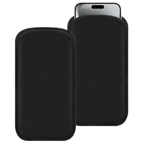bvya Neoprene Cell Phone Sleeve for iPhone 15 Pro Max/14 Pro Max | Shock Absorb & Dust Protection thumbnail 1