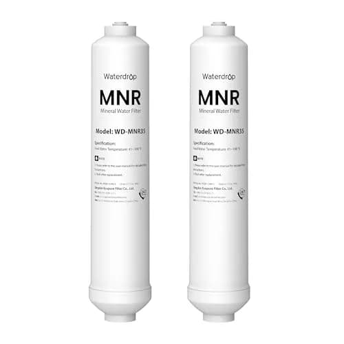 Waterdrop WD-MNR35-2 Remineralization Filter for RO Systems 4160L (1100 Gallons) | Restores Essential Minerals for Tap Water thumbnail 1
