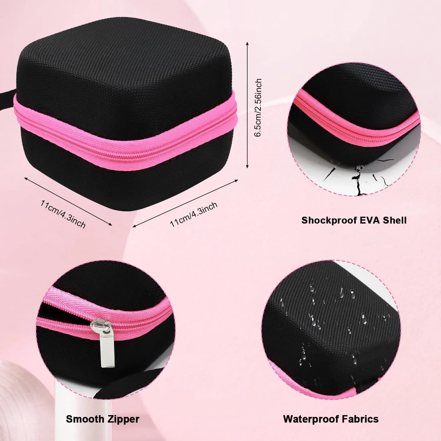 Thowapou 81-Hole Nail Drill Bit Holder Case | Dustproof Portable Organizer for Nail Techs - view 5
