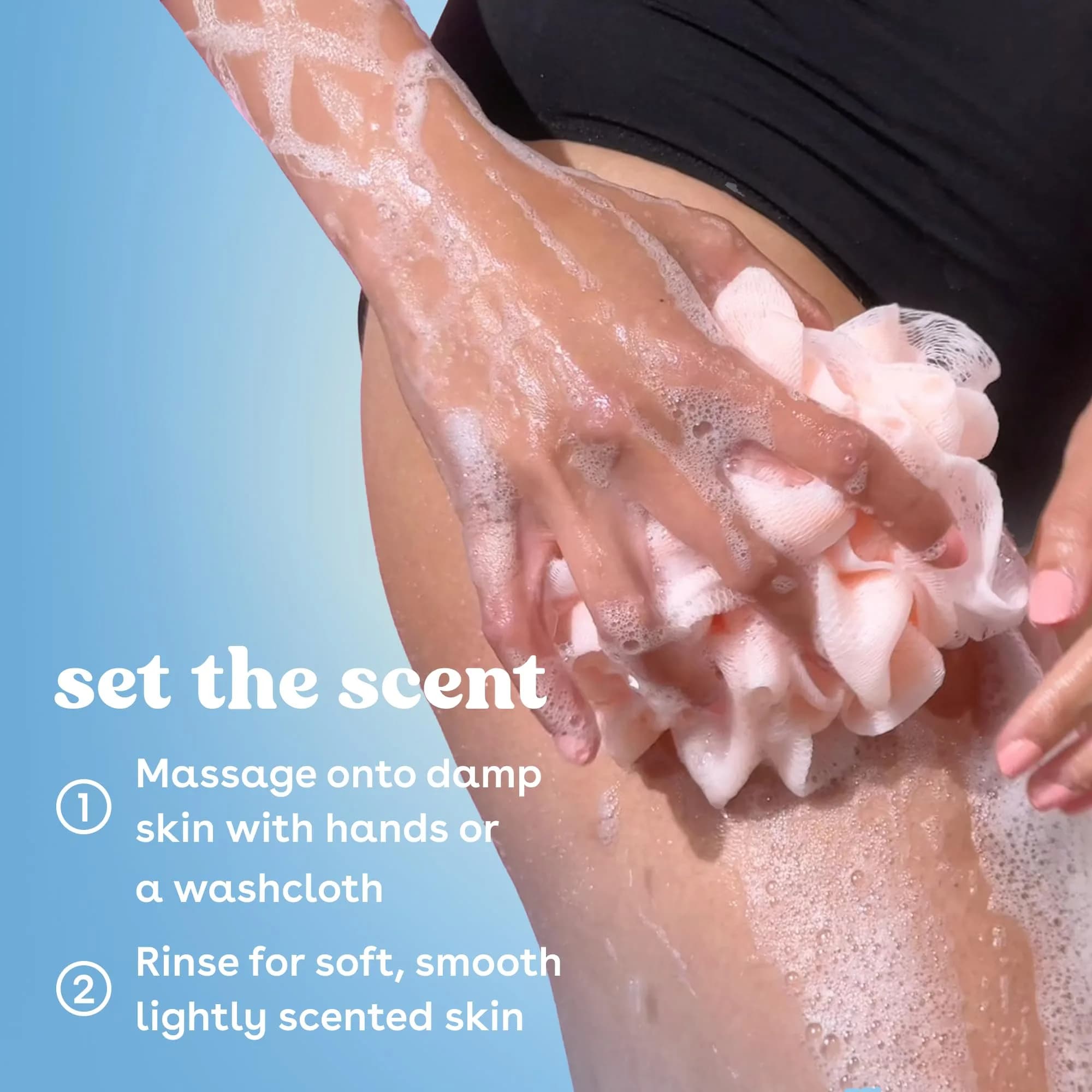 eos Fresh & Cozy Body Wash Creamy Gel Formula with Shea Butter, Glycerin, Vitamin E, pH Balanced, Sensitive Skin, 475ml (16 fl oz) - view 3