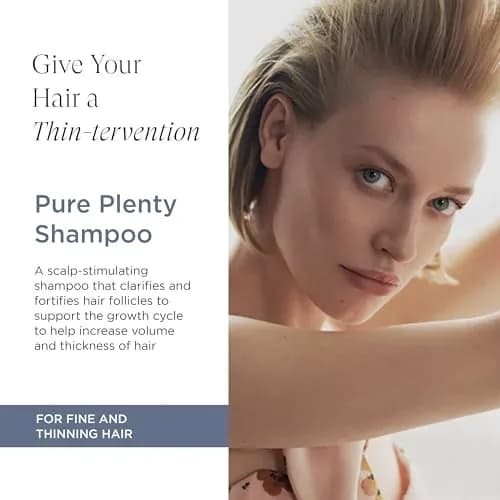 Intelligent Nutrients Pure Plenty Vegan Hair Growth Shampoo 8.5 oz | Organic, Sulfate-Free, Color-Safe for Thinning Hair thumbnail 4