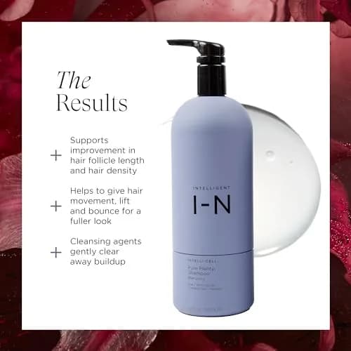 Intelligent Nutrients Pure Plenty Vegan Hair Growth Shampoo 8.5 oz | Organic, Sulfate-Free, Color-Safe for Thinning Hair thumbnail 3