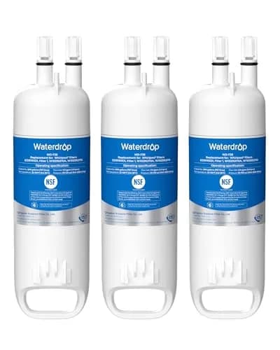 Waterdrop EDR1RXD1 Water Filter Replacement for W10295370A | NSF Certified, 3 Pack, 200 Gallons thumbnail 1