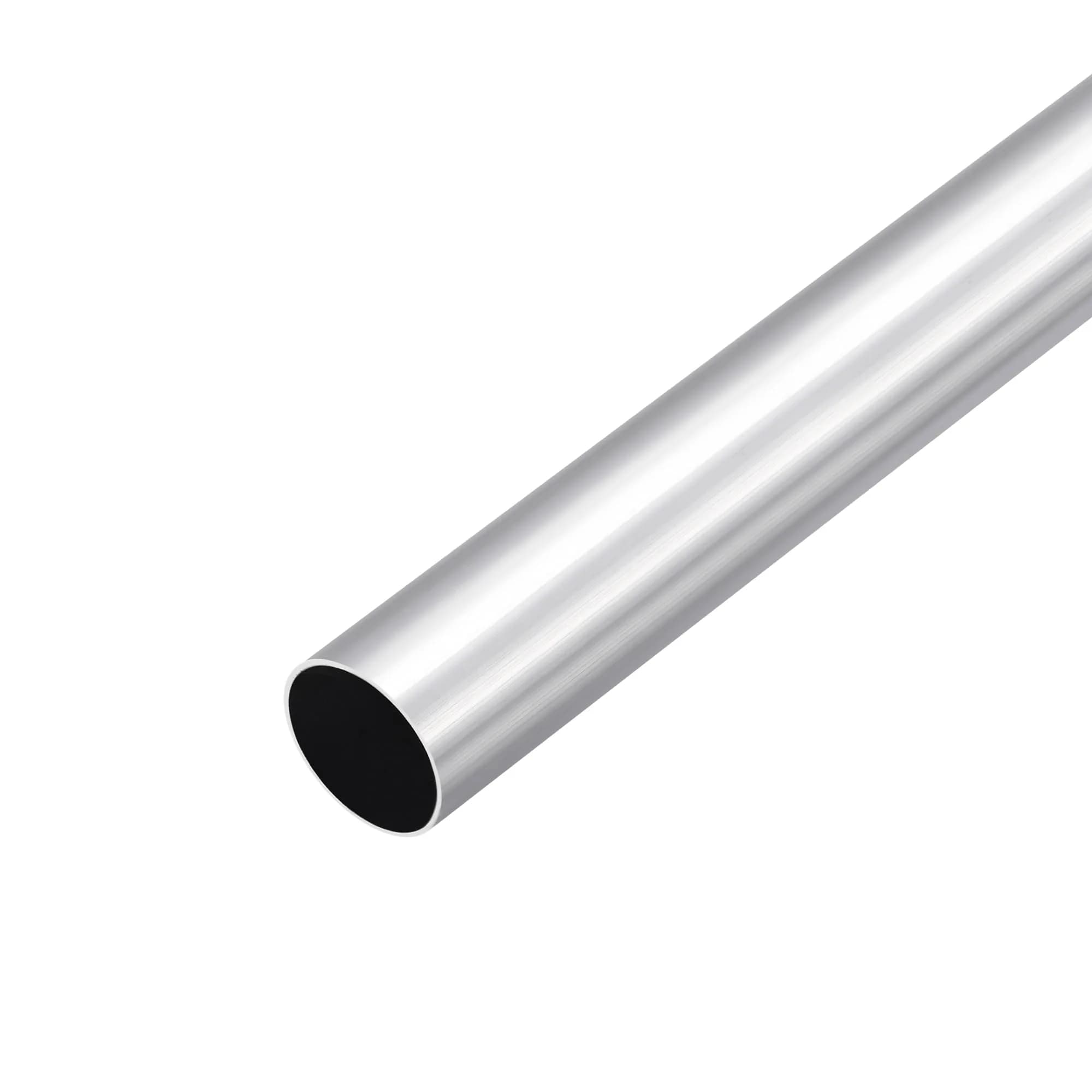 DMiotech 6061 Aluminum Round Tube 25mm OD x 23mm ID x 300mm Length | Industry Metal Tubing for Machinery Frame Construction DIY Projects — 25mm x 23mm x 300mm